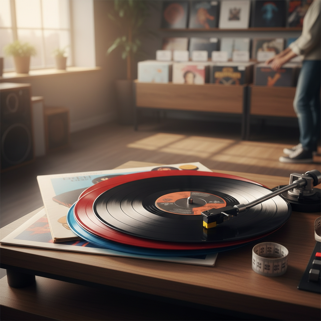 Physical Specifications and Vinyl Sizes - 45 vs 33 rpm explained