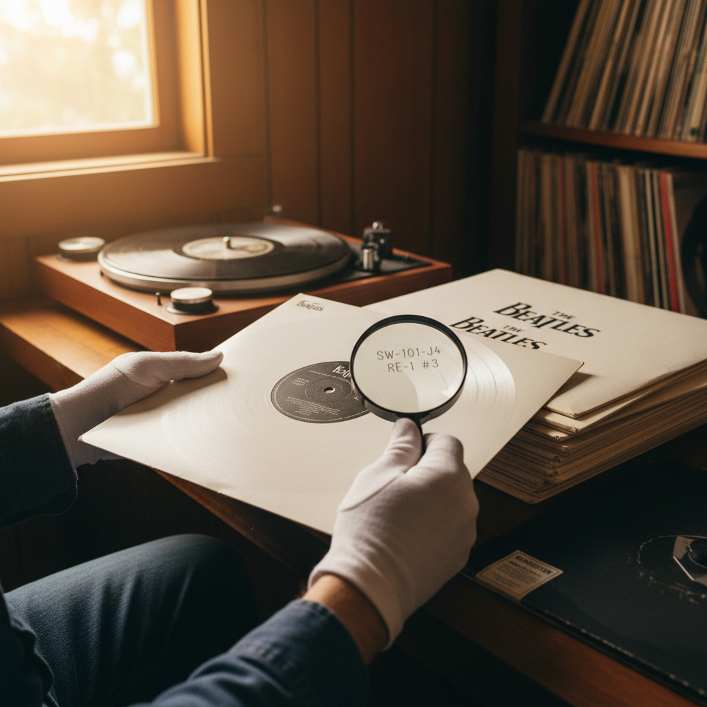 Matrix Numbers and Pressing Plant Identification - beatles white album value guide