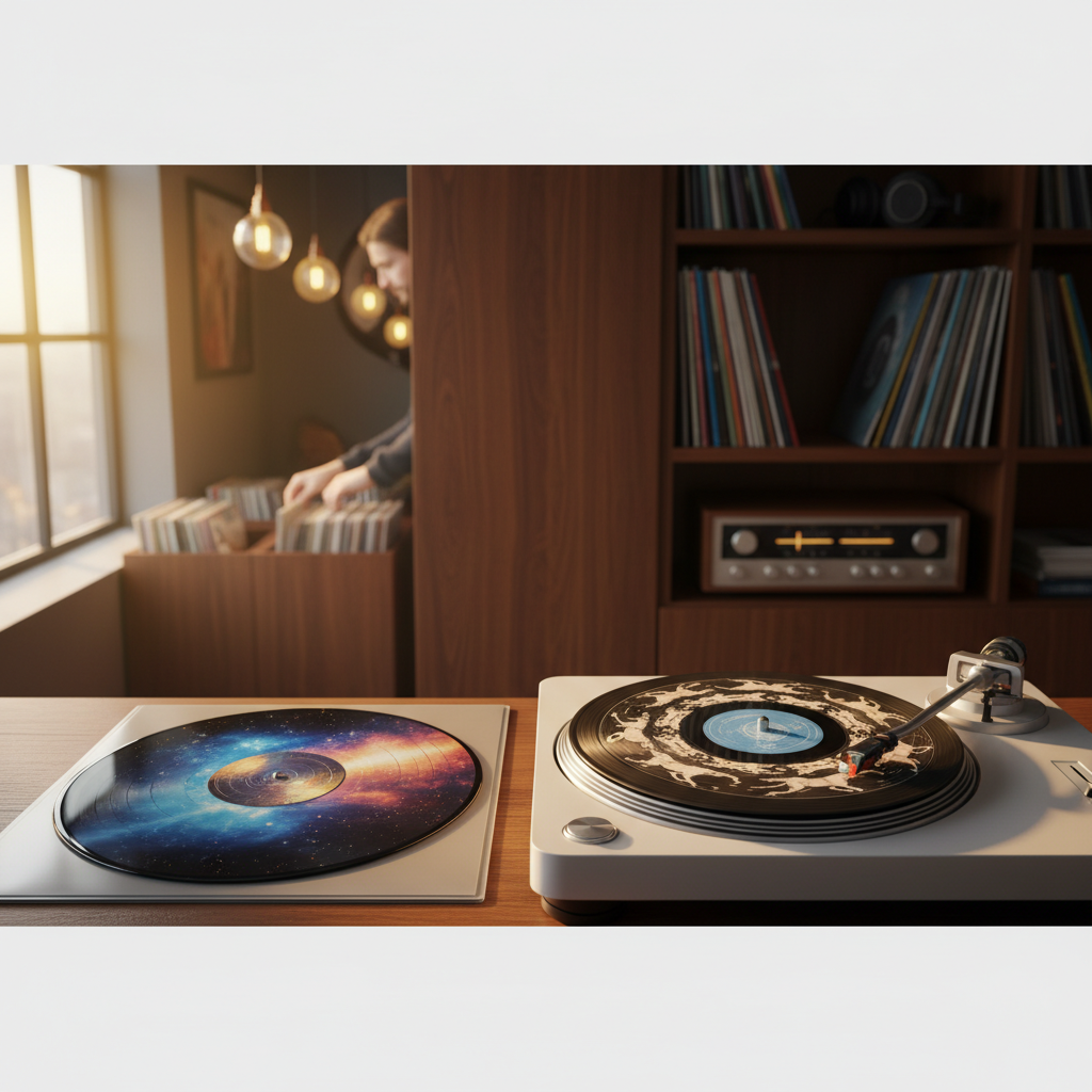 Special Edition Formats: Picture Discs and Zoetrope Vinyl - colored vinyl guide