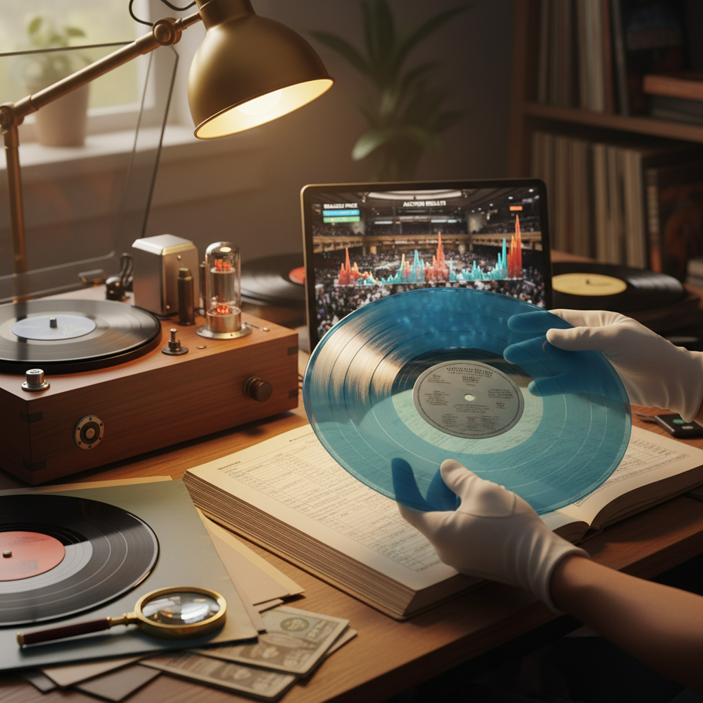 Price Guides and Real Auction Results - how to identify rare vinyl