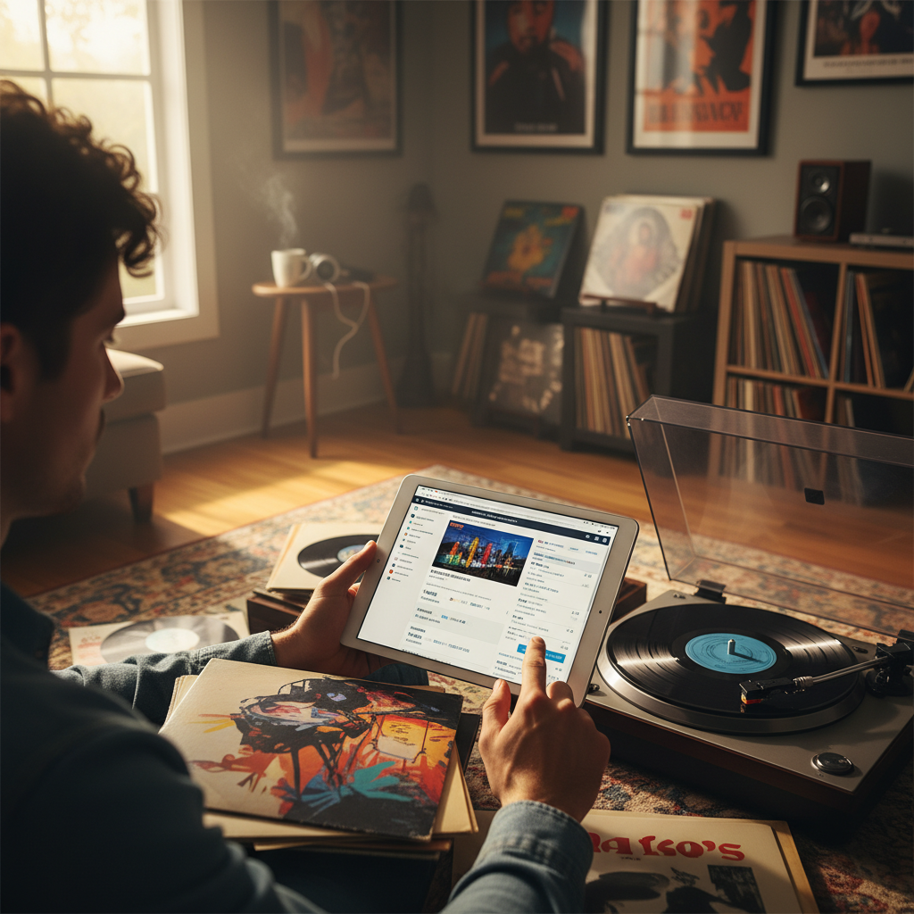 Strategic Buying on the Discogs Marketplace - how to price vinyl discogs