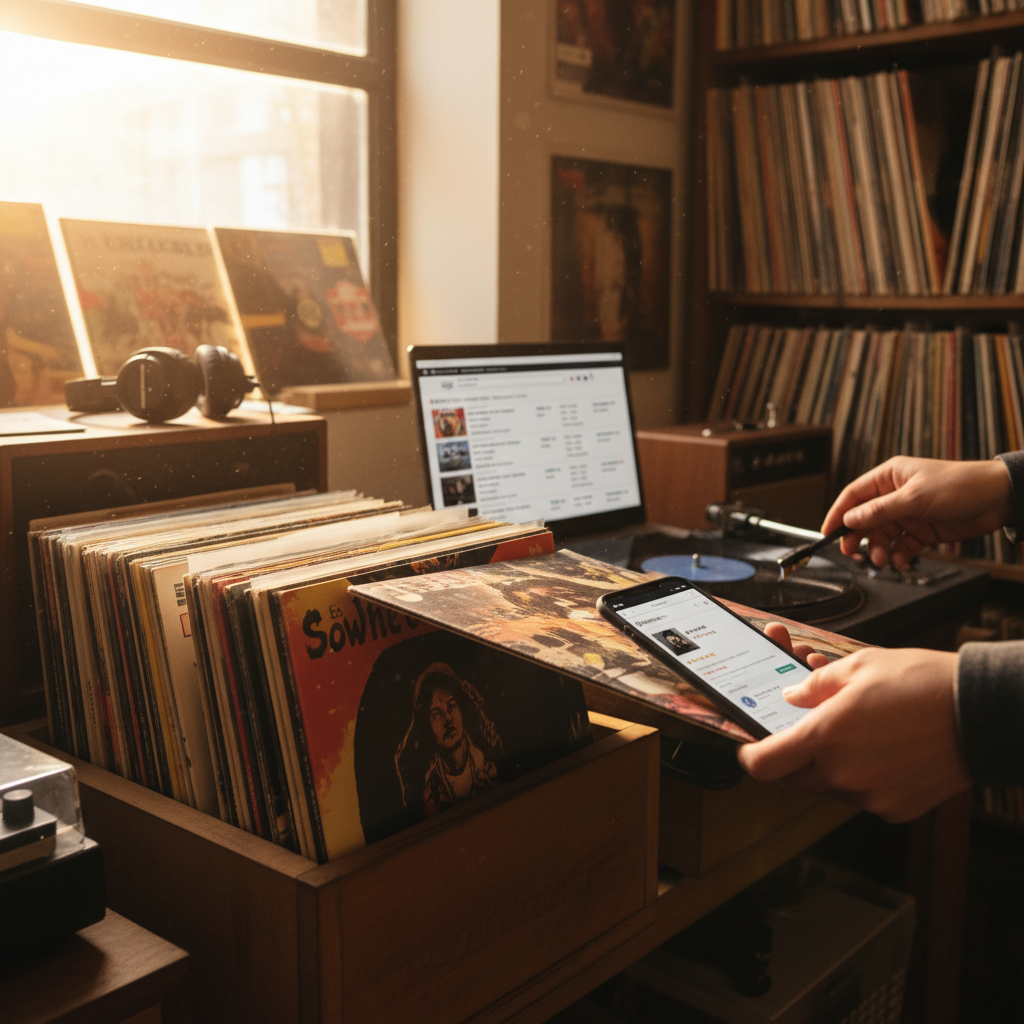 How to Research Vinyl Record Values Using Discogs and Popsike - how to sell vinyl records