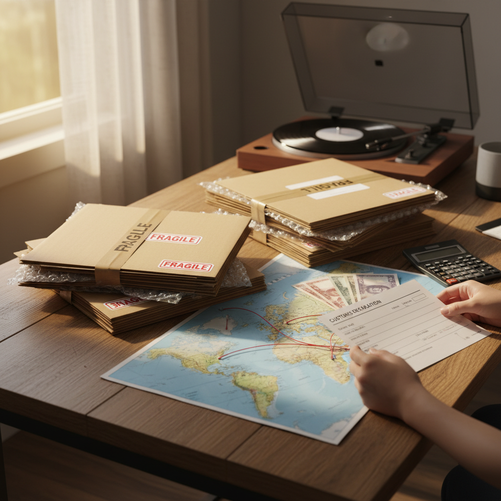 Mailing Records Internationally: Customs, Costs, and Complications - how to ship vinyl records