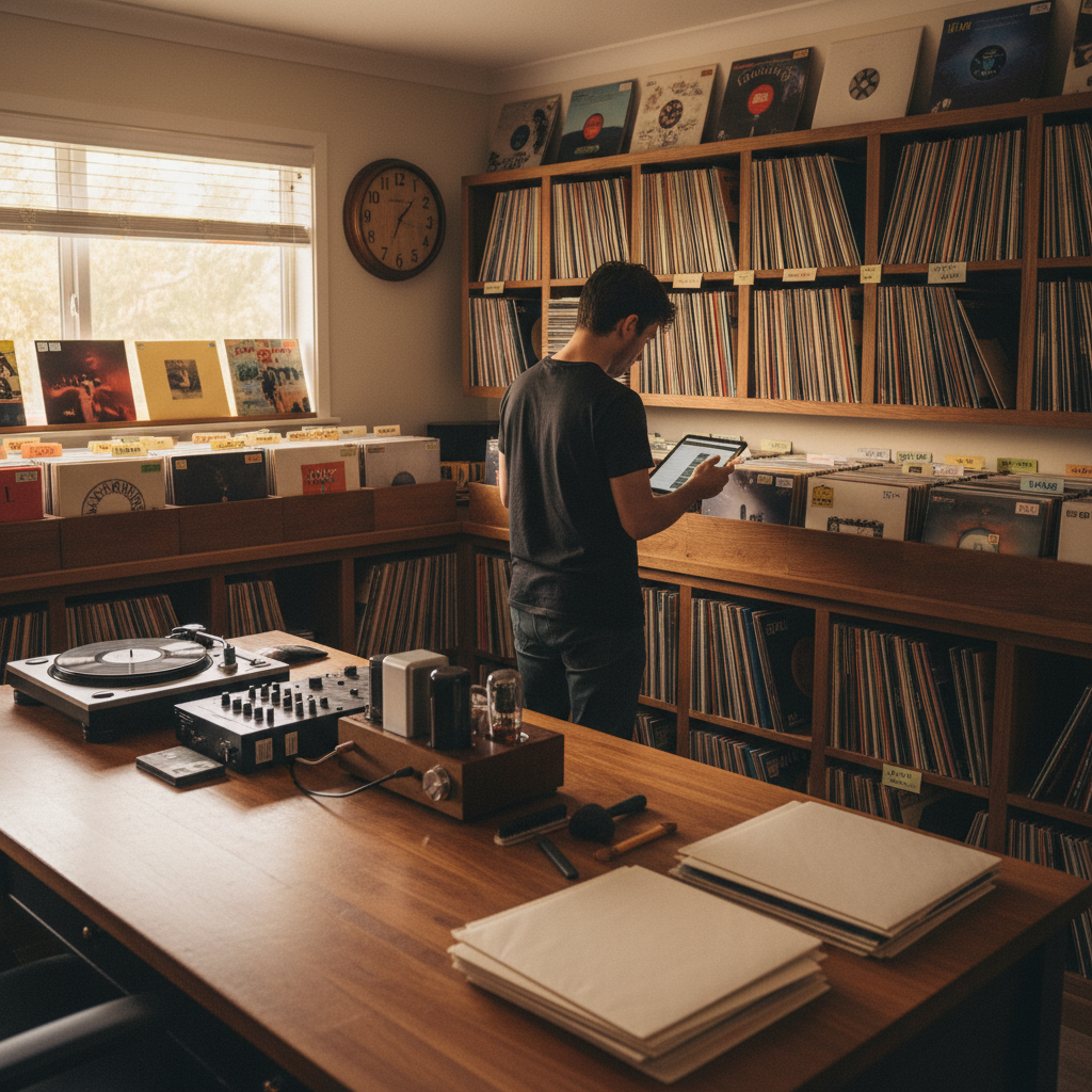 Cataloging and Organizing Your Vinyl Collection - how to start vinyl collection