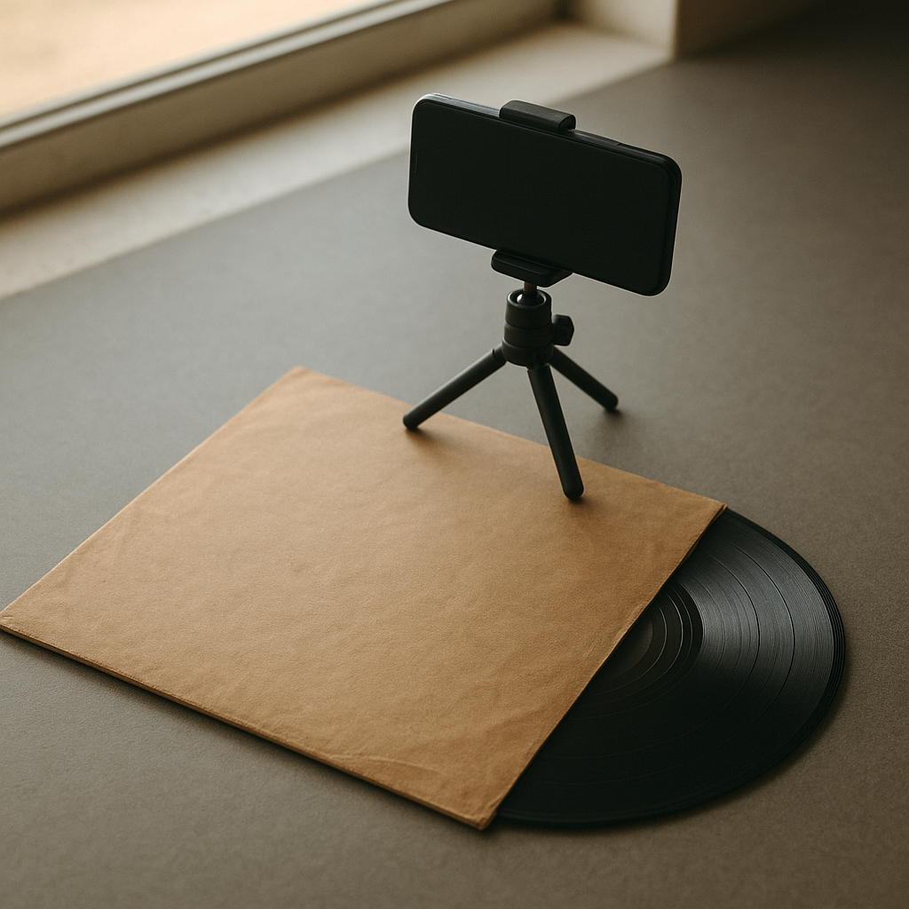 How to Photograph Vinyl Records So They Identify and Sell
