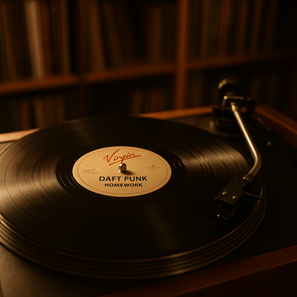 Vinil Daft Punk: O Guia Completo do Colecionador para os Discos Mais Cobiçados da Música Eletrônica