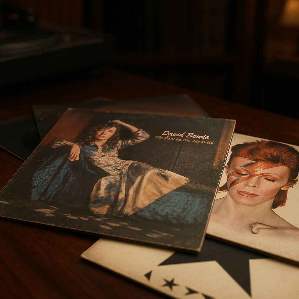 Coleção de Vinil David Bowie: O Guia Definitivo para Álbuns Raros e Prensagens Sagradas