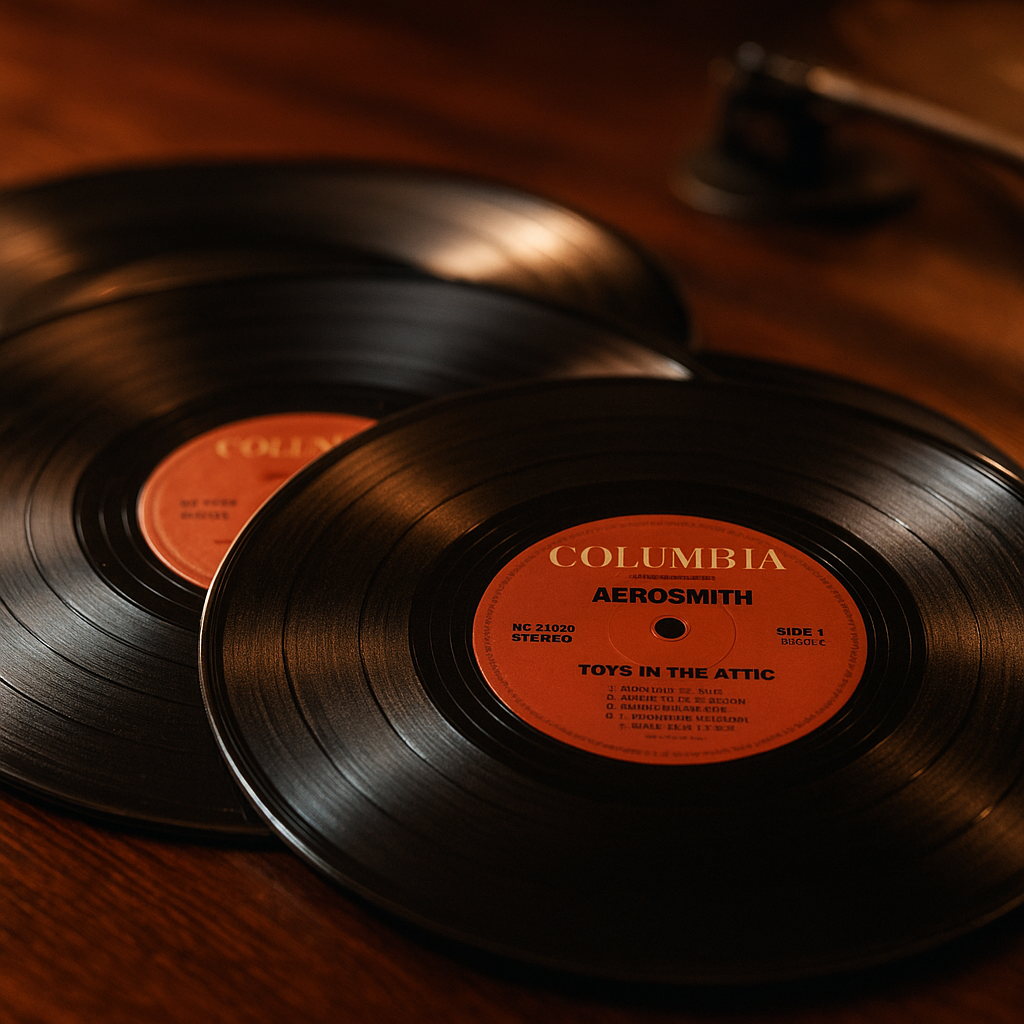 O Guia Definitivo da Coleção de Vinil Aerosmith: De Dream On a Nine Lives e Todas as Prensagens que Vale a Pena Possuir