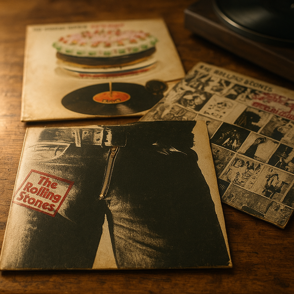 Guia Definitivo da Coleção de Vinil dos Rolling Stones: De Sticky Fingers às Joias Raras