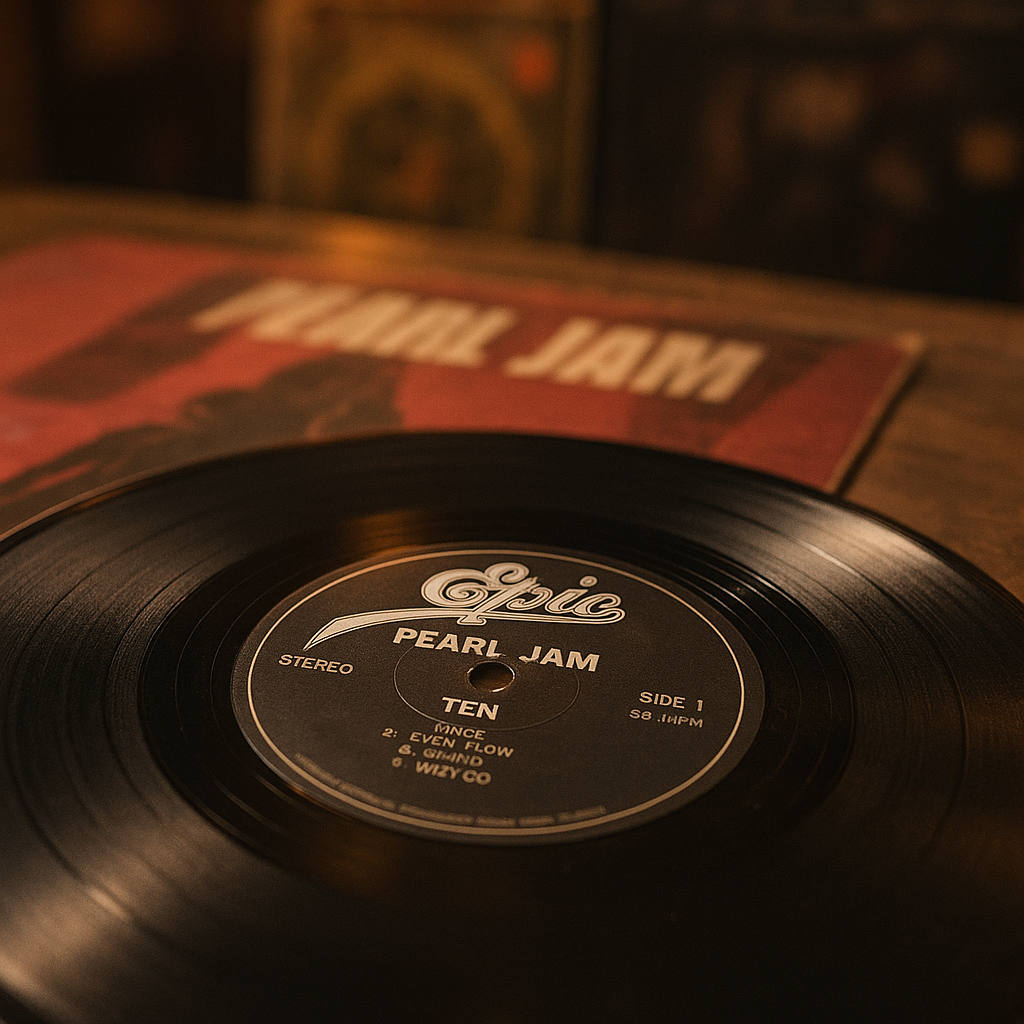 Guia Completo da Coleção de Vinil Pearl Jam: Da Primeira Prensagem de Ten aos Bootlegs Santo Graal