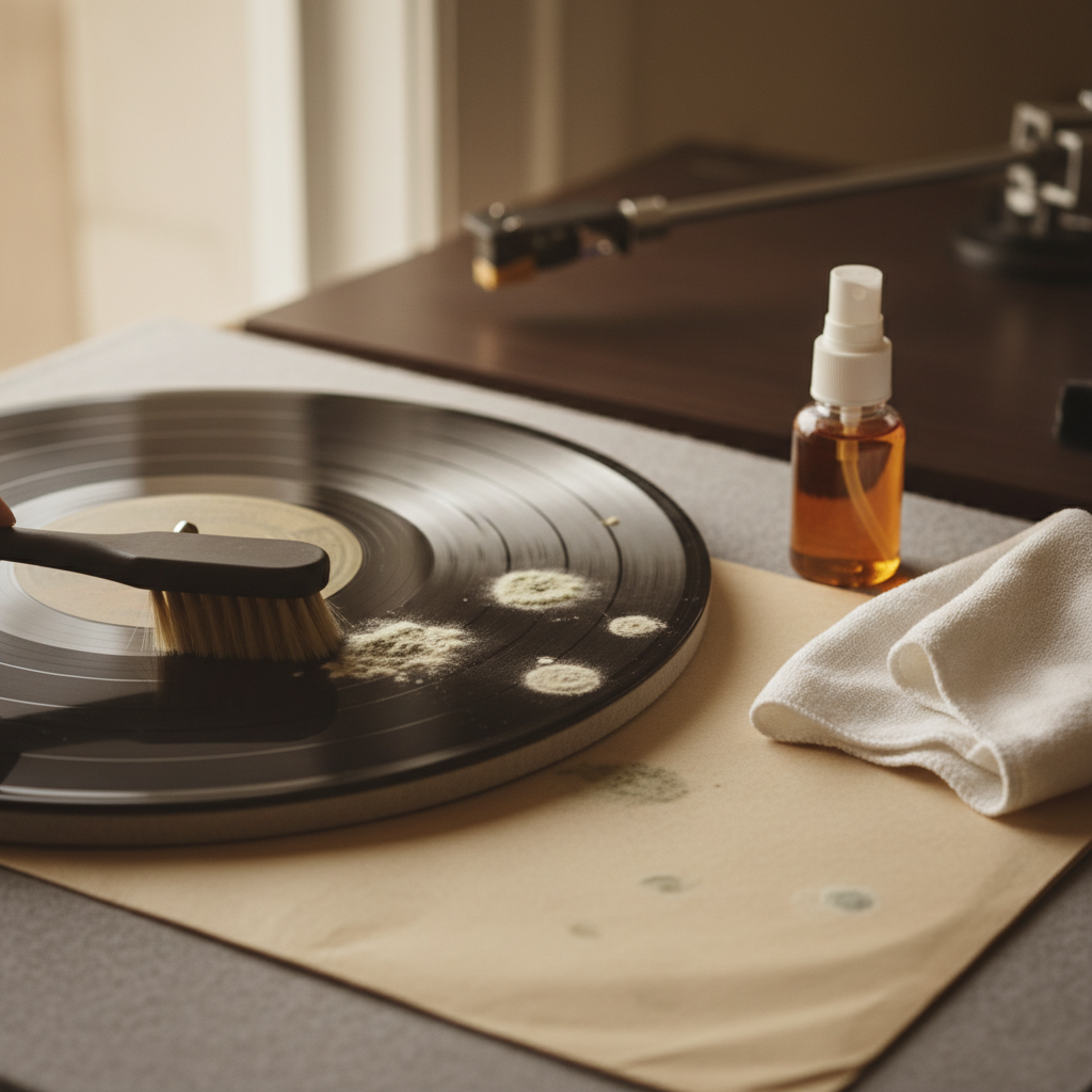 How to Clean Mold Off Vinyl Records (Without Making It Worse)