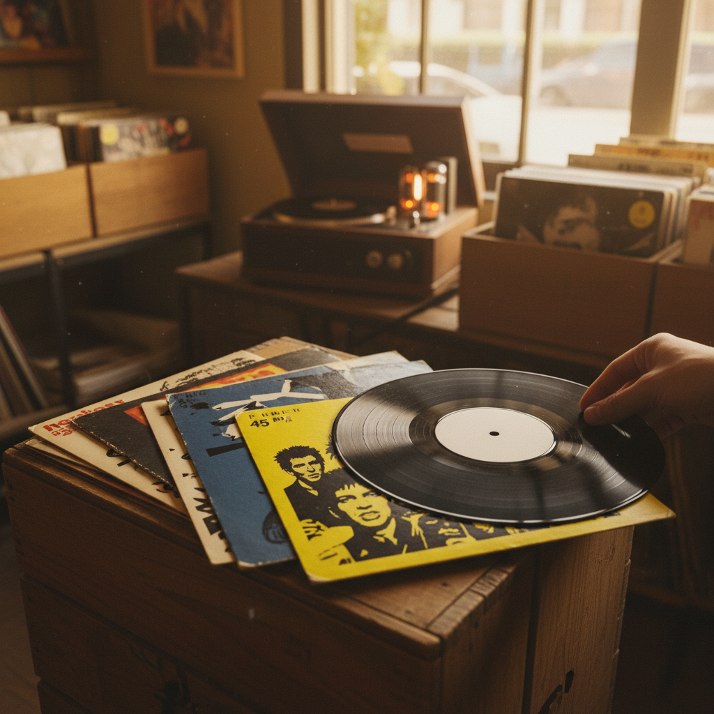 Rare Punk and New Wave 45s: Small Format, Big Value - most valuable vinyl records