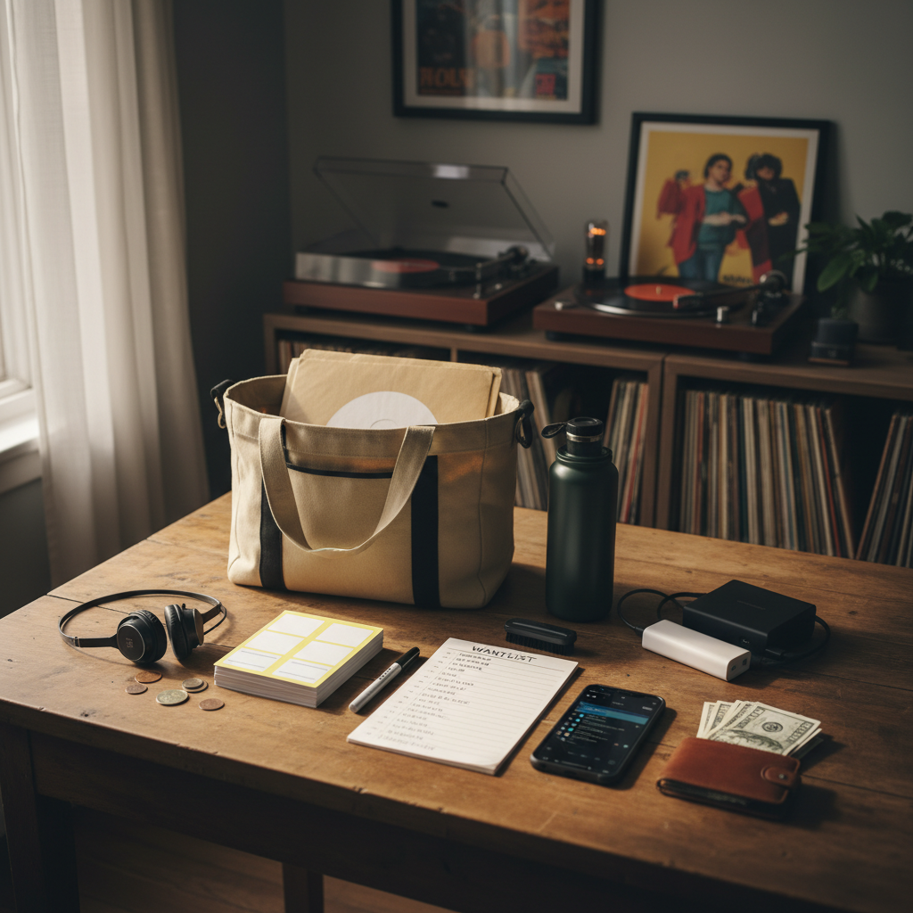 Essential Preparation: What to Bring to a Vinyl Fair - record fairs calendar