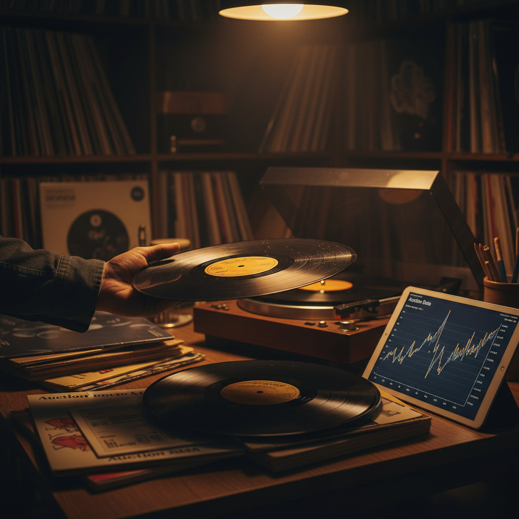 How Vinyl Condition Affects Market Value: Real Auction Data - vinyl grading guide
